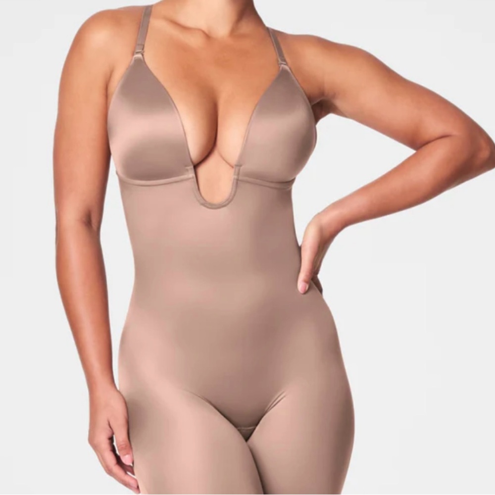 SPANX Tan Shapewear Bodysuit
